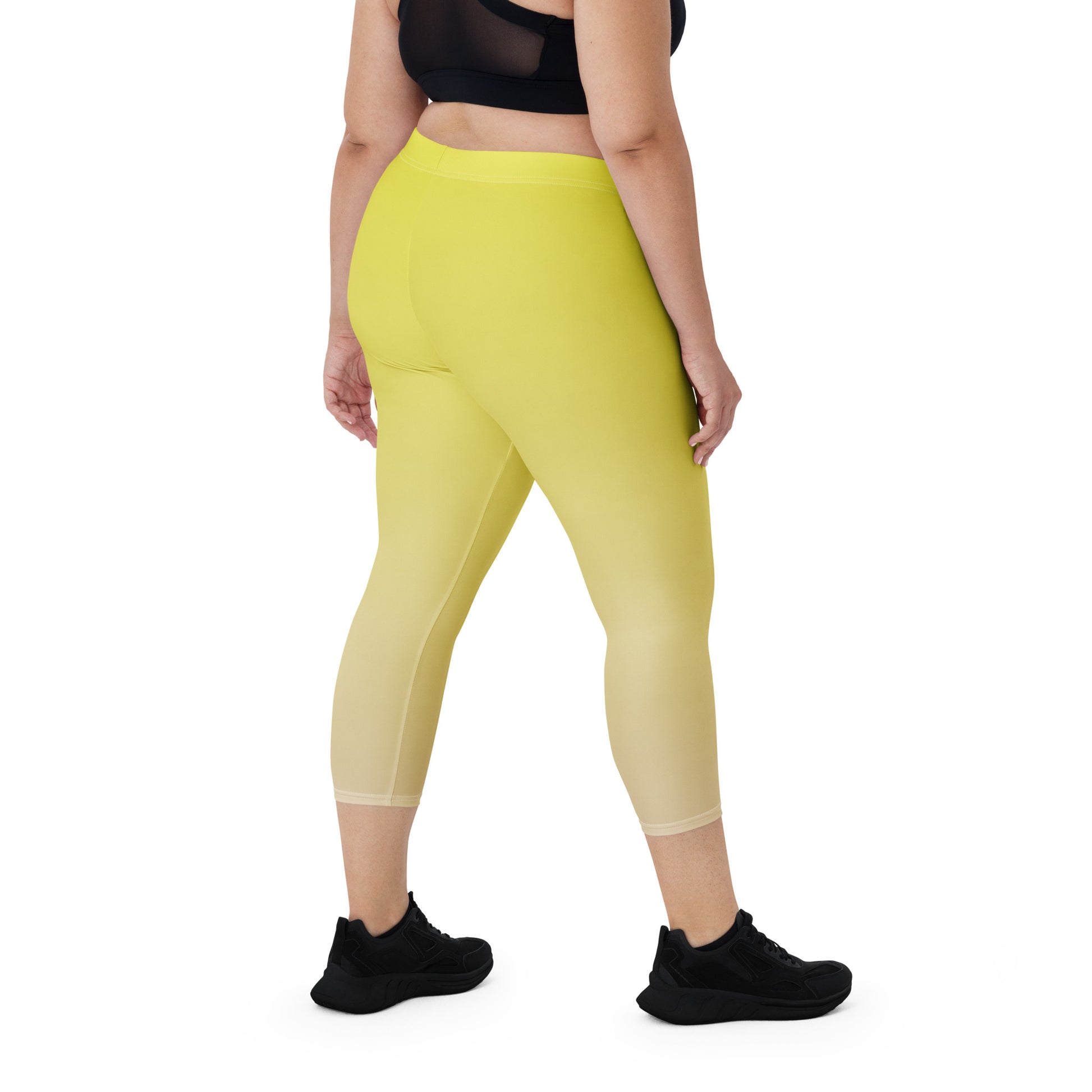 Sunrise Symphony FLAKOUT Sport Women's Capri Leggings - FLAKOUT