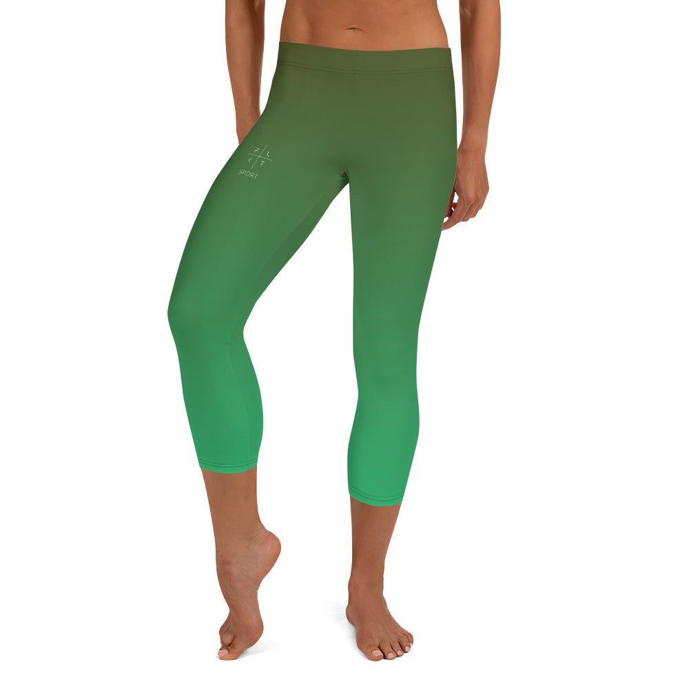 Soil & Water FLAKOUT Sport Women's Capri Leggings - FLAKOUT