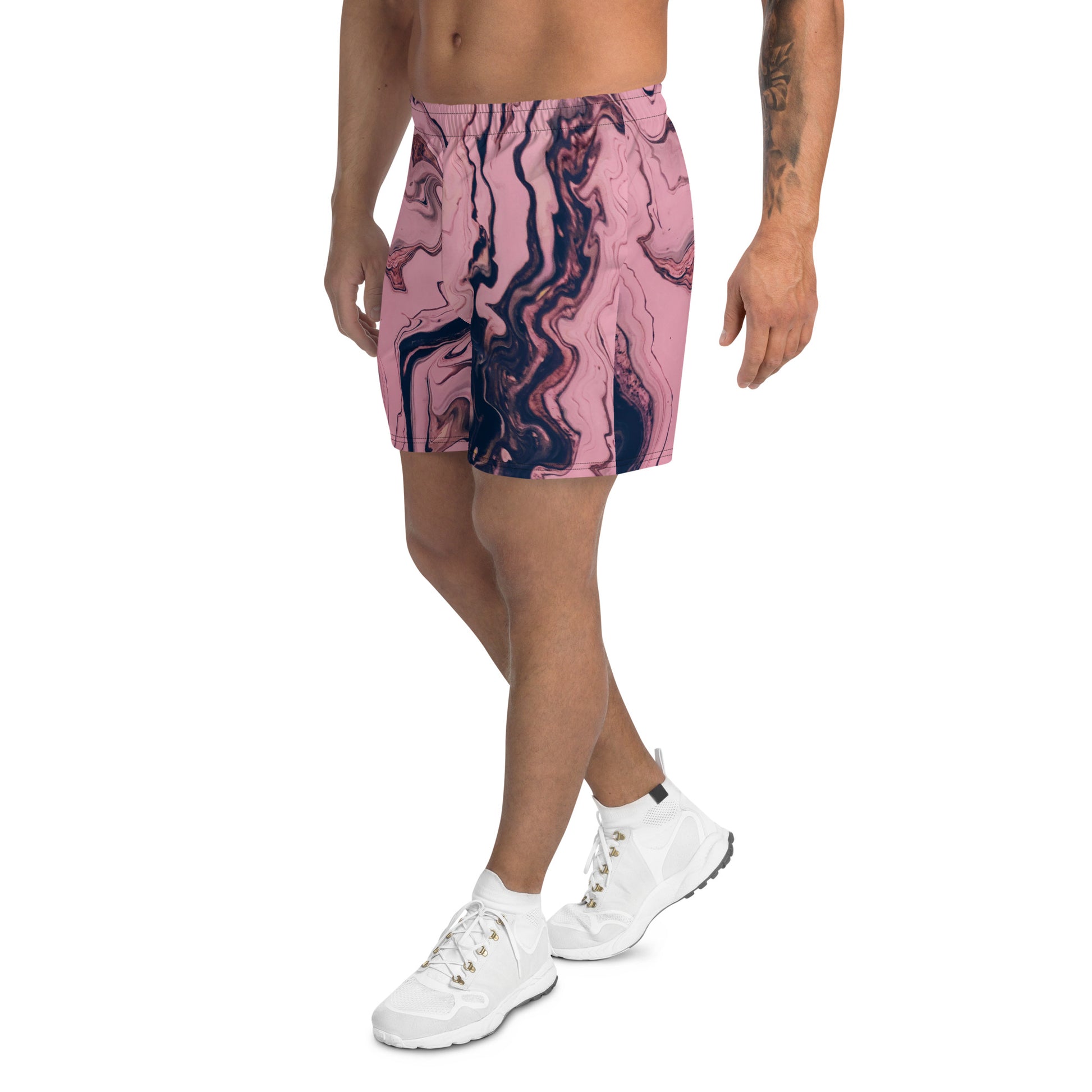 Azure Twilight Men's Swim - Athletic Shorts - FLAKOUT