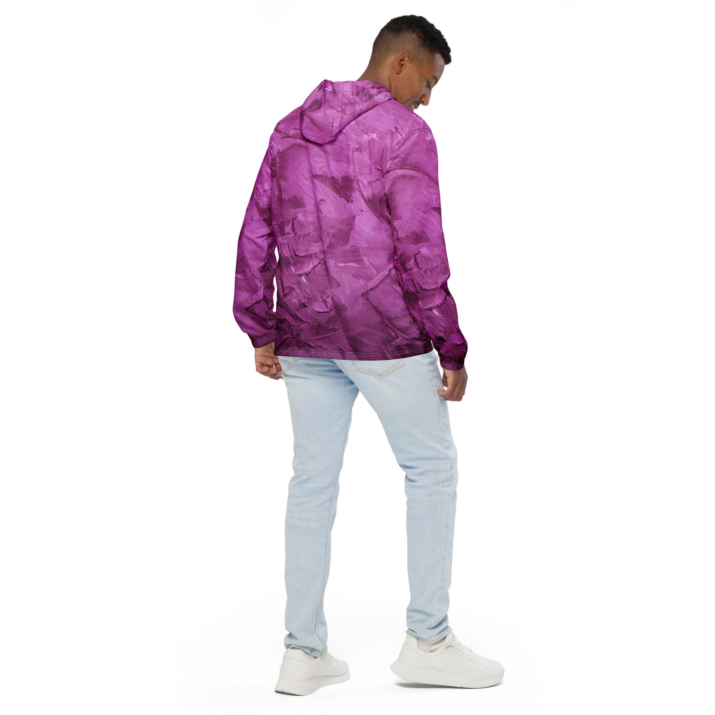 Ebonized Mulberry Waterproof Windbreaker - FLAKOUT