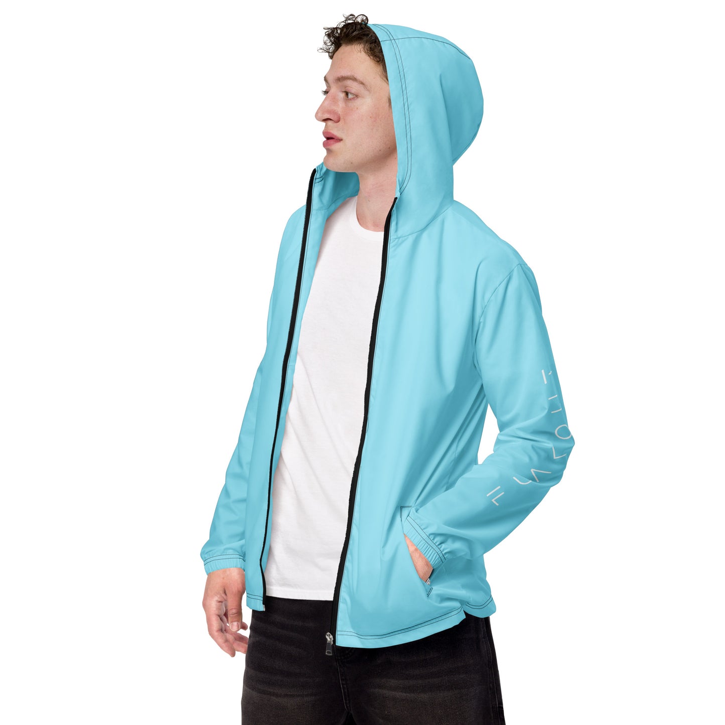 Blizzard Blue Waterproof Windbreaker - FLAKOUT