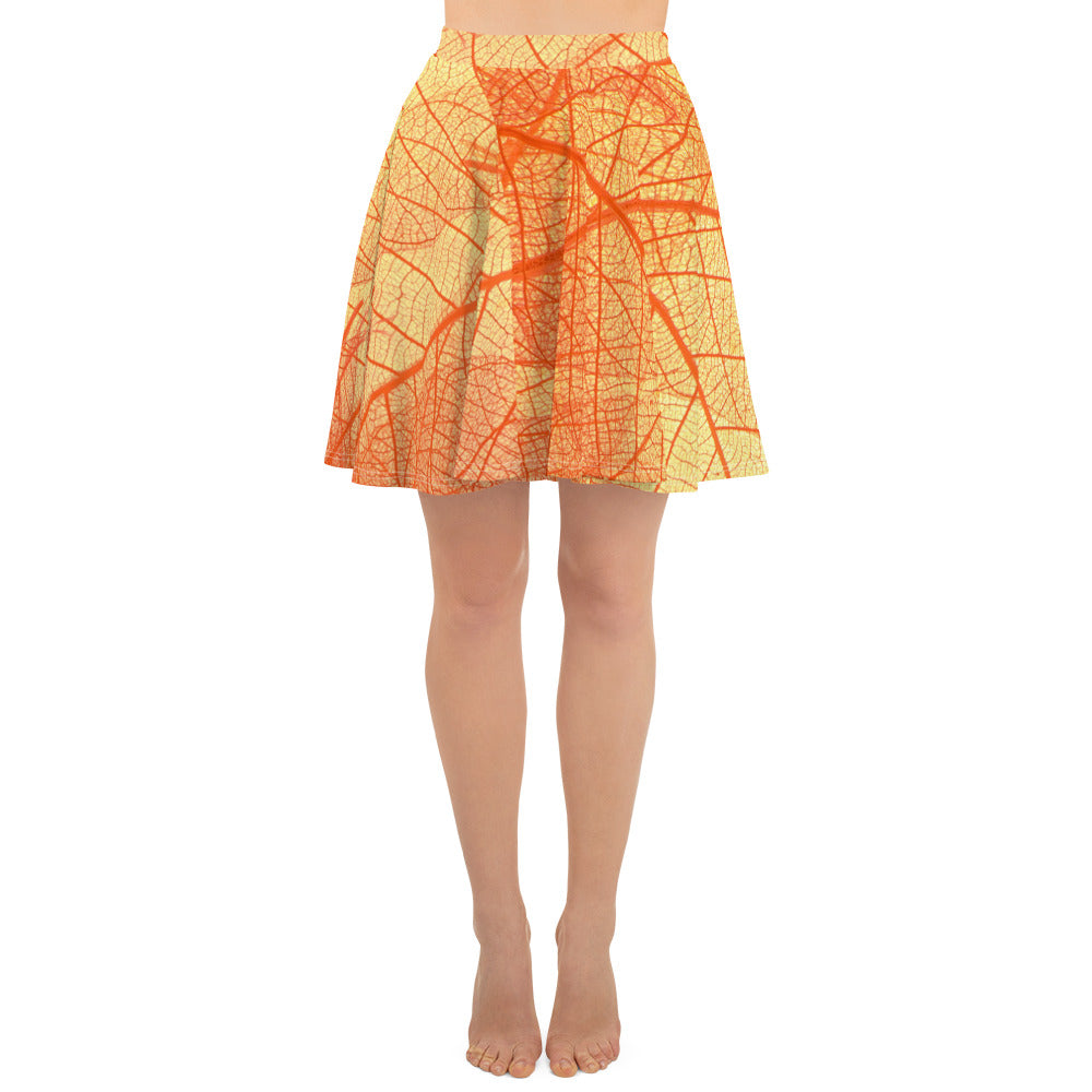 Vermilion Wisps Women's Skater Skirt - FLAKOUT