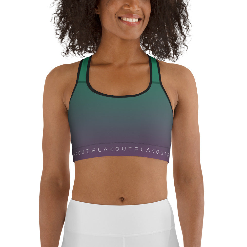 Plum Passion Women's Sports Performance Bra - FLAKOUT