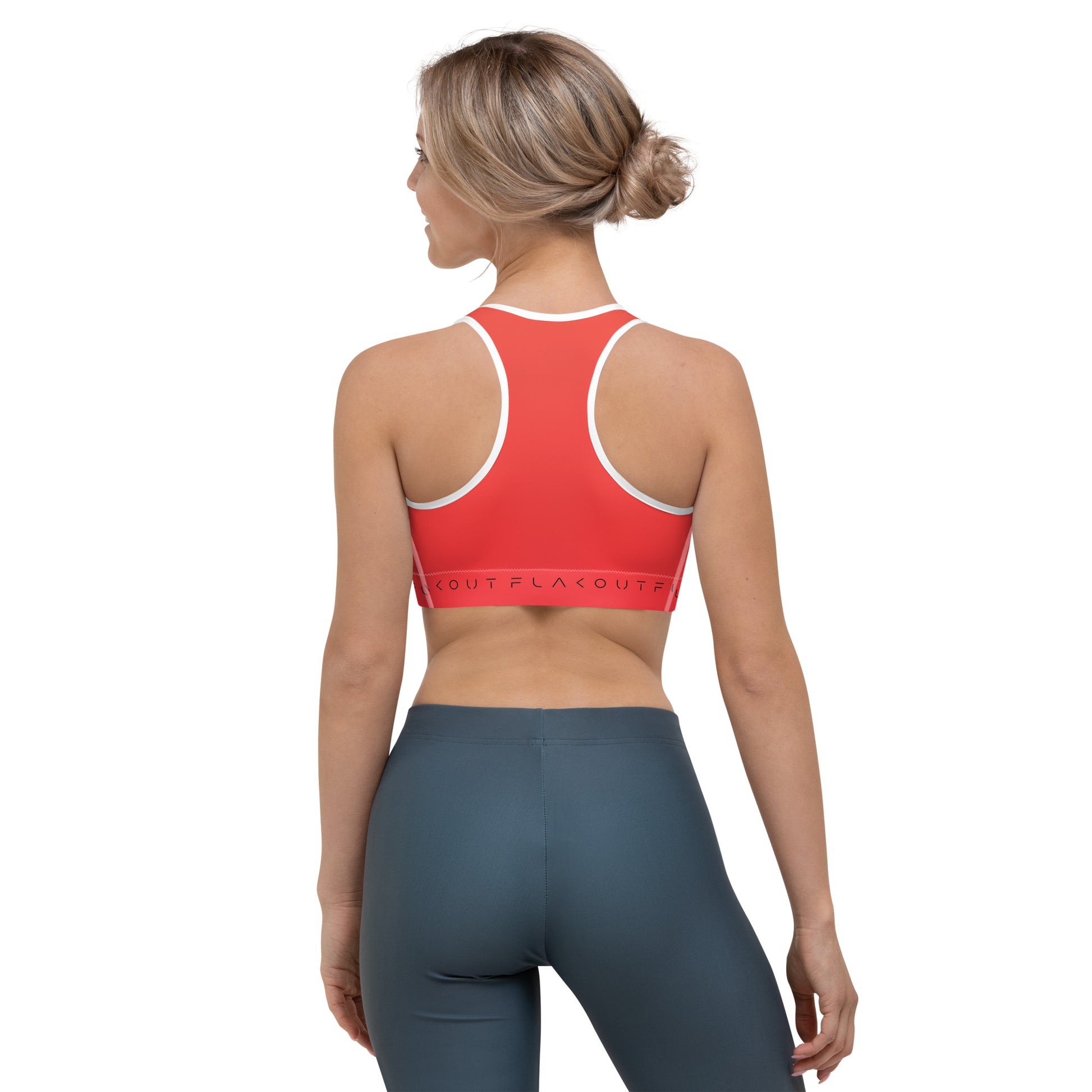 Sunset Shimmer Women's Sports Performance Bra - FLAKOUT