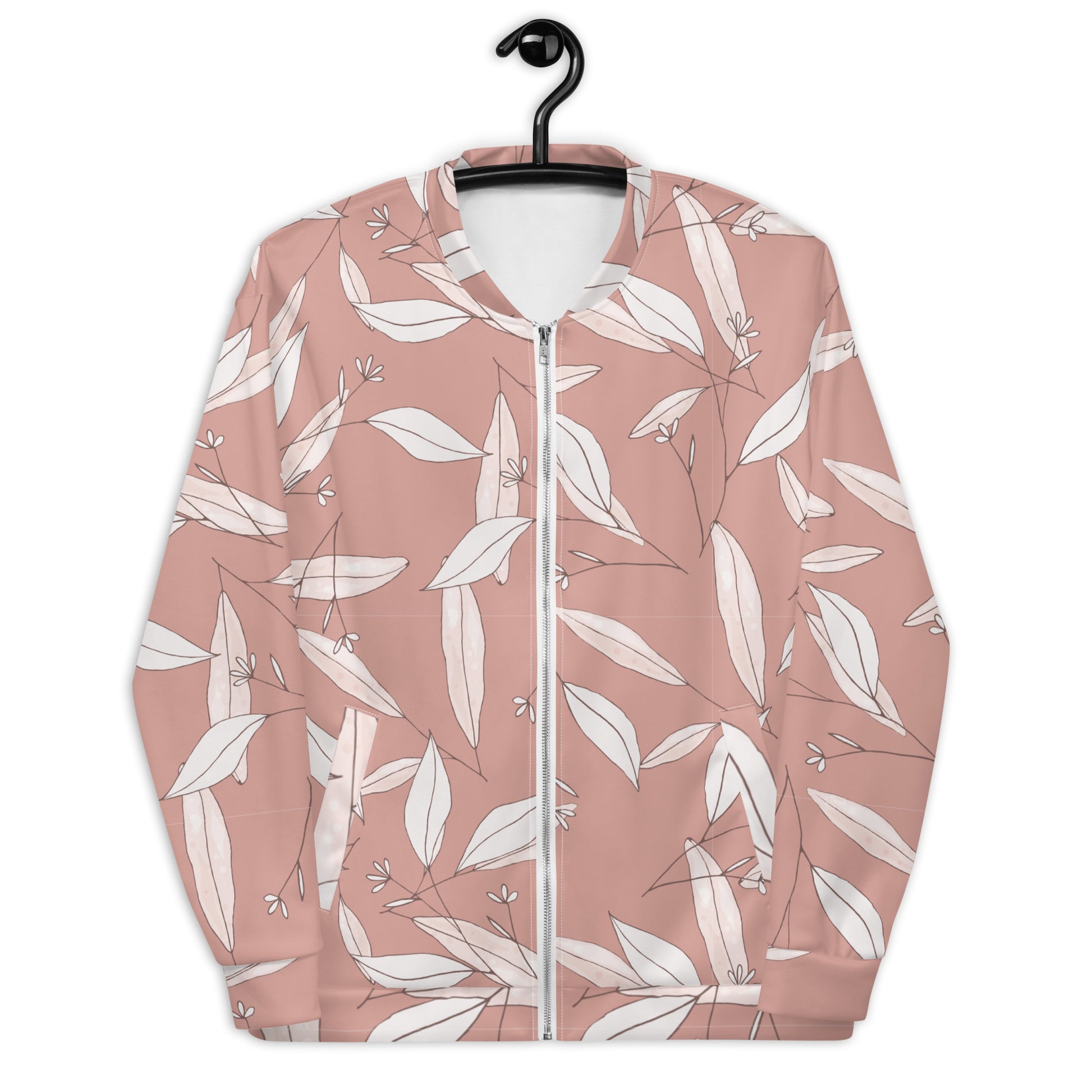 Feathered Finesse Women's Bomber Jacket - FLAKOUT