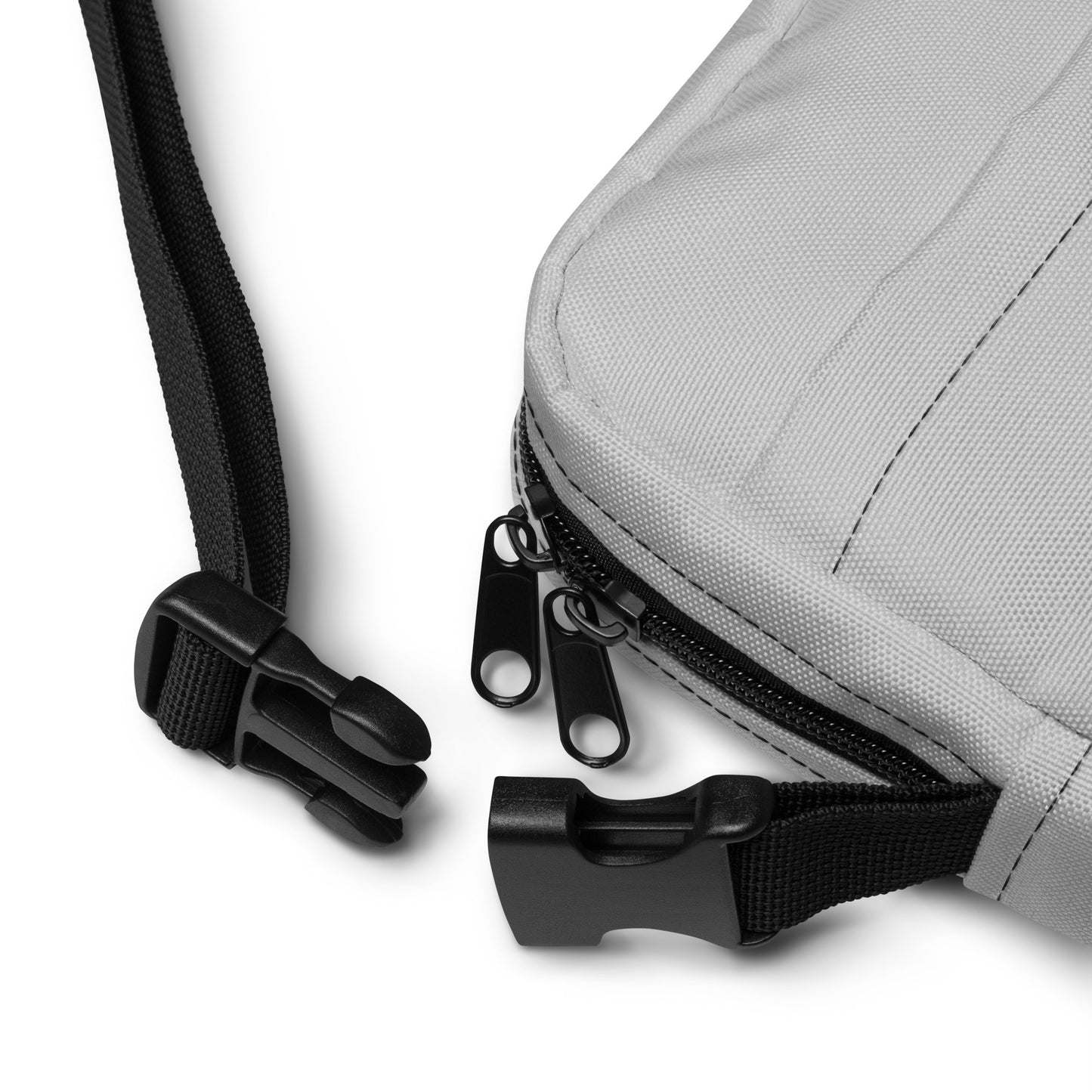 Unisex Water-resistant Crossbody Bag - Grey - FLAKOUT