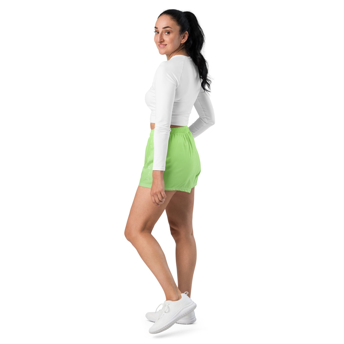 Minty Fresh Women’s Recycled Shorts - FLAKOUT