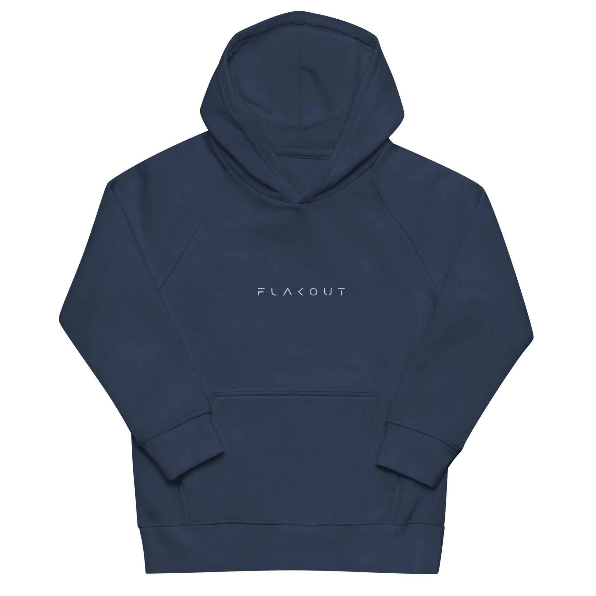 FLAKOUT Logo Embroidered Kid's Recycled Hoodie - FLAKOUT