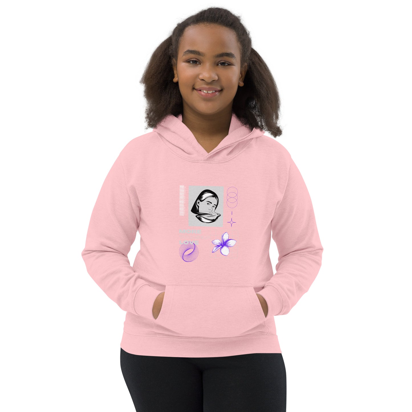 Nurture Yourself Love Yourself More Kid's Hoodie - FLAKOUT