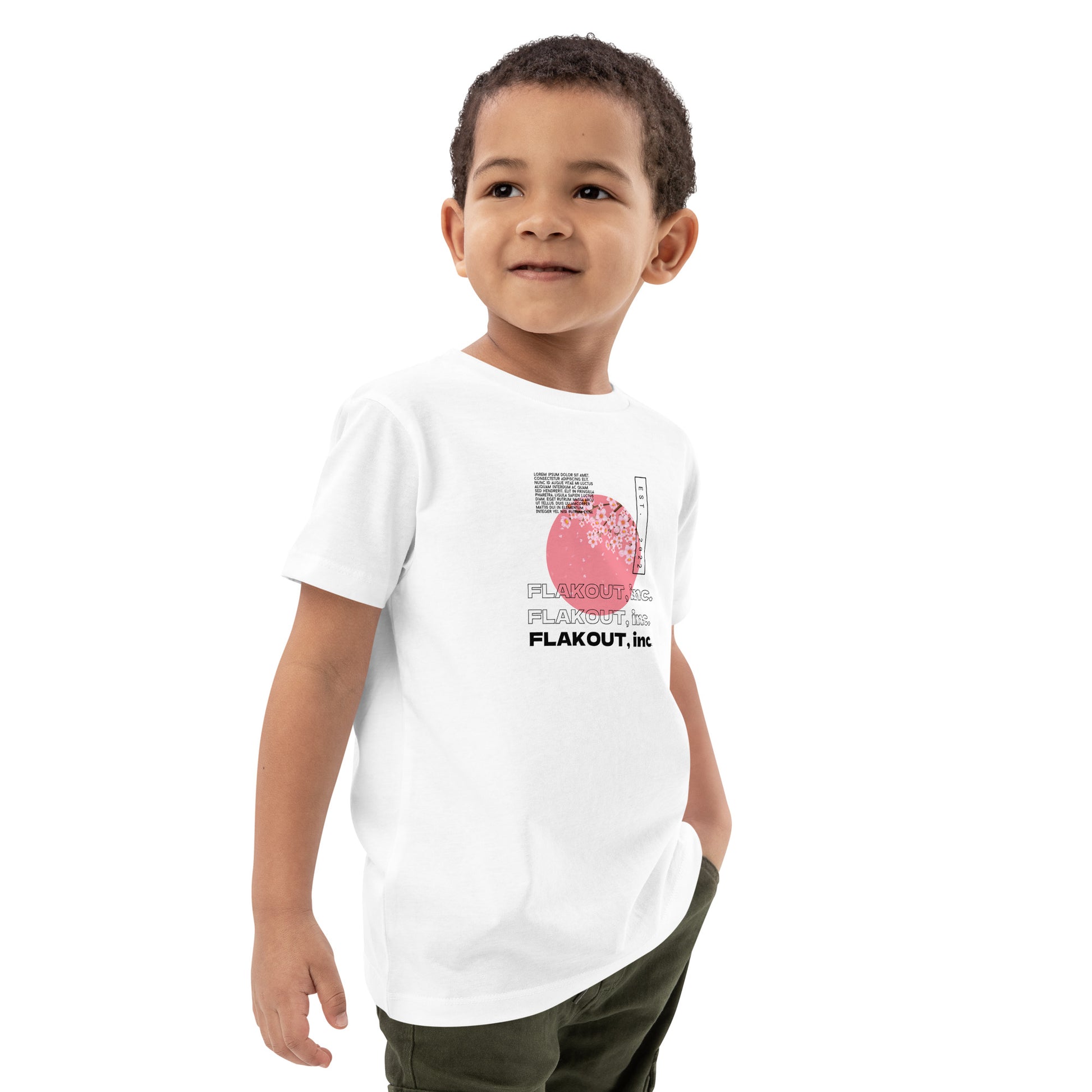 Zen Blossom Kid's T-shirt - FLAKOUT