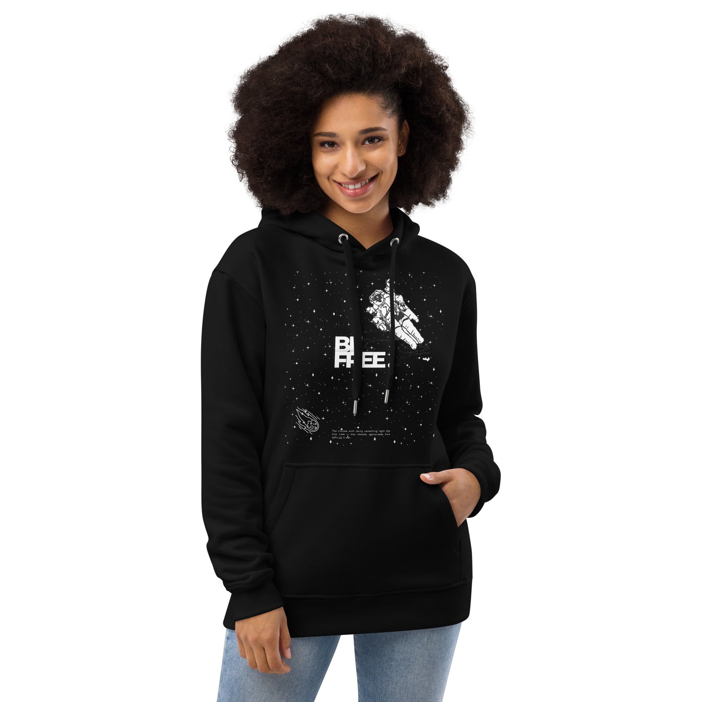 Be Free On Outer Orbit Hoodie - FLAKOUT