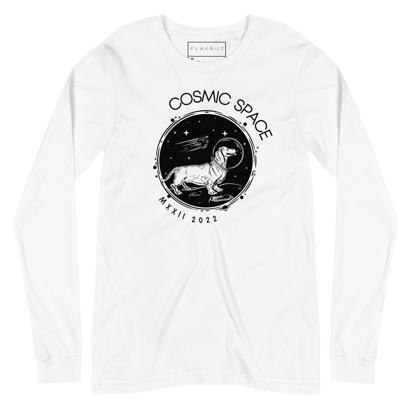 Women's Long Sleeve Tee Cosmic Space - FLAKOUT