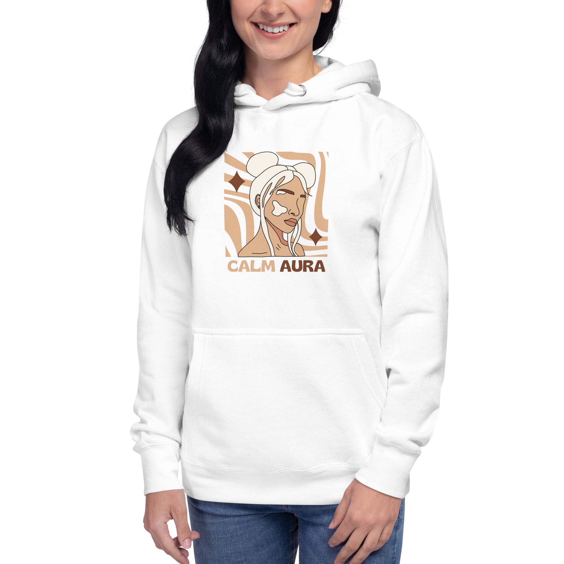 Calm Aura Women's Hoodie - FLAKOUT