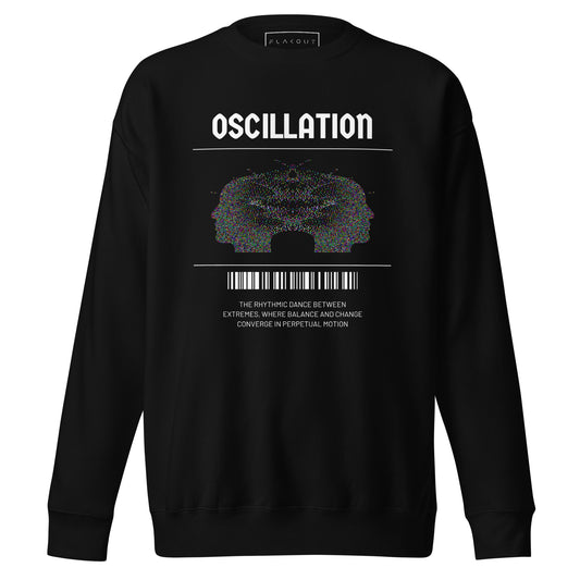 Oscillation Unisex Fleece Sweatshirt - FLAKOUT