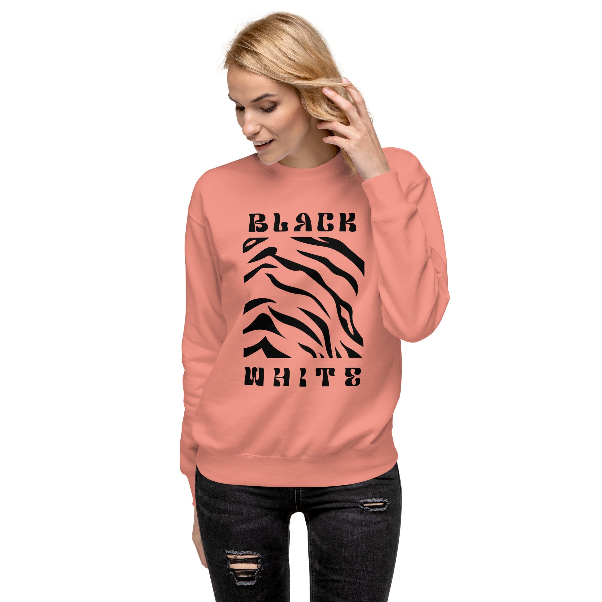 Opulent Onyx Tiger Sweatshirt - FLAKOUT