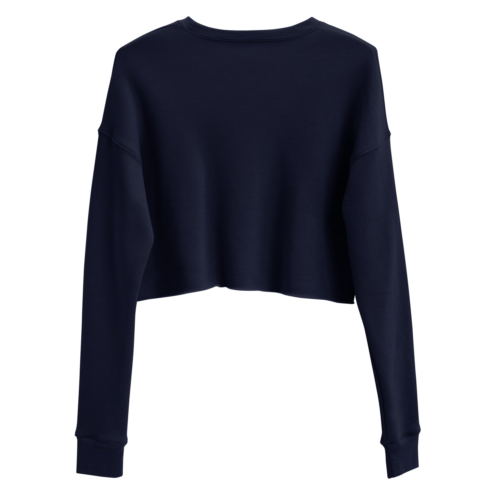 Streetwise Urbanity Women's Crop Sweatshirt - Navy - FLAKOUT