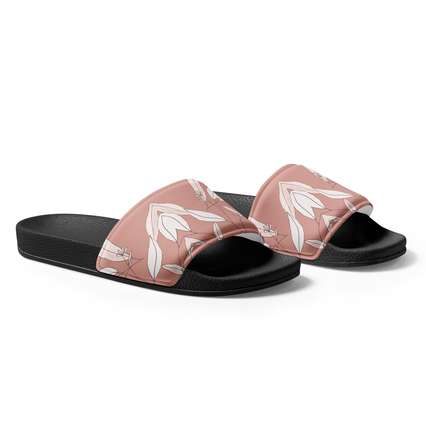 Feathered Finesse Women's Slides - FLAKOUT