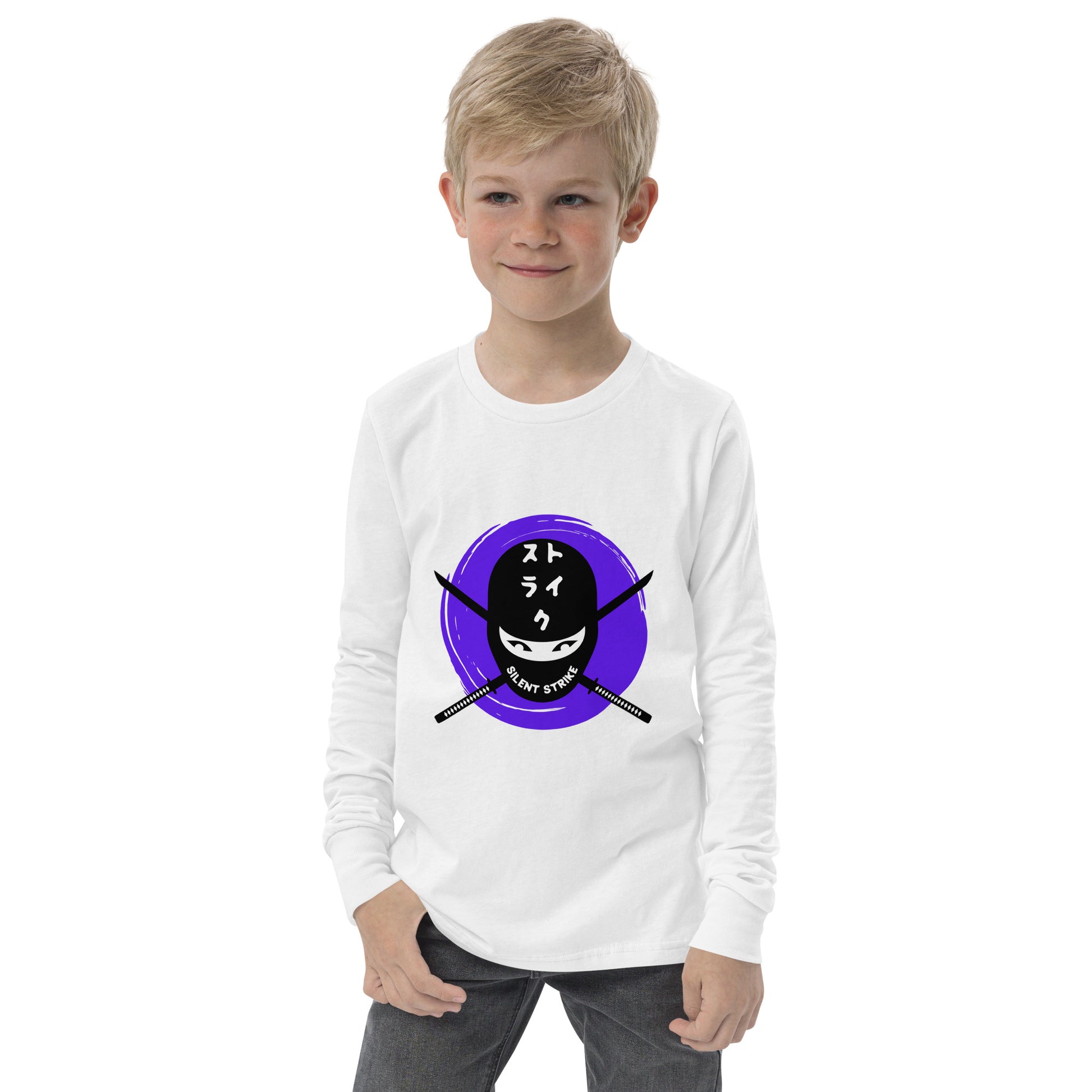 Silent Strike Unisex Kid's Long Sleeve Tee - FLAKOUT