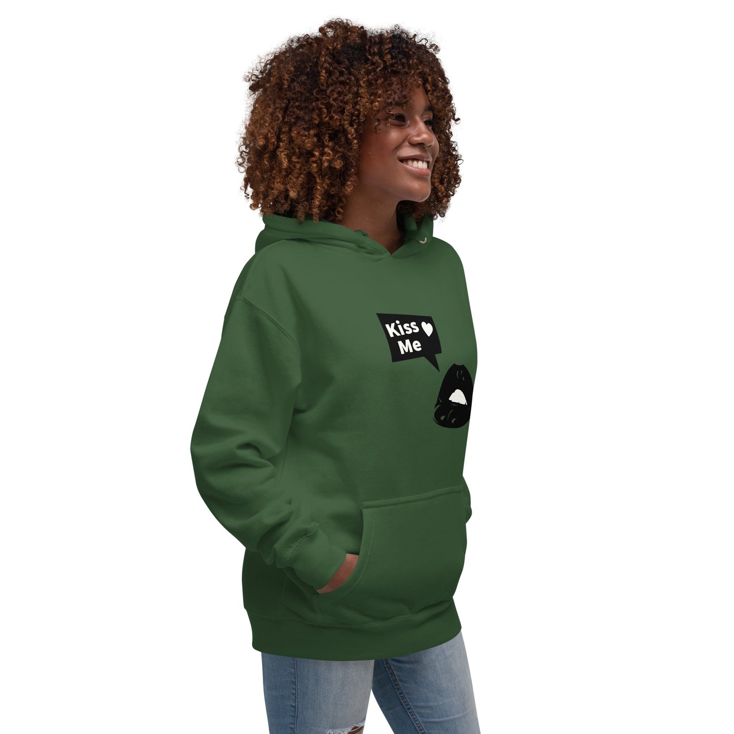 Sweet Talker Kiss Me Women's Hoodie - FLAKOUT