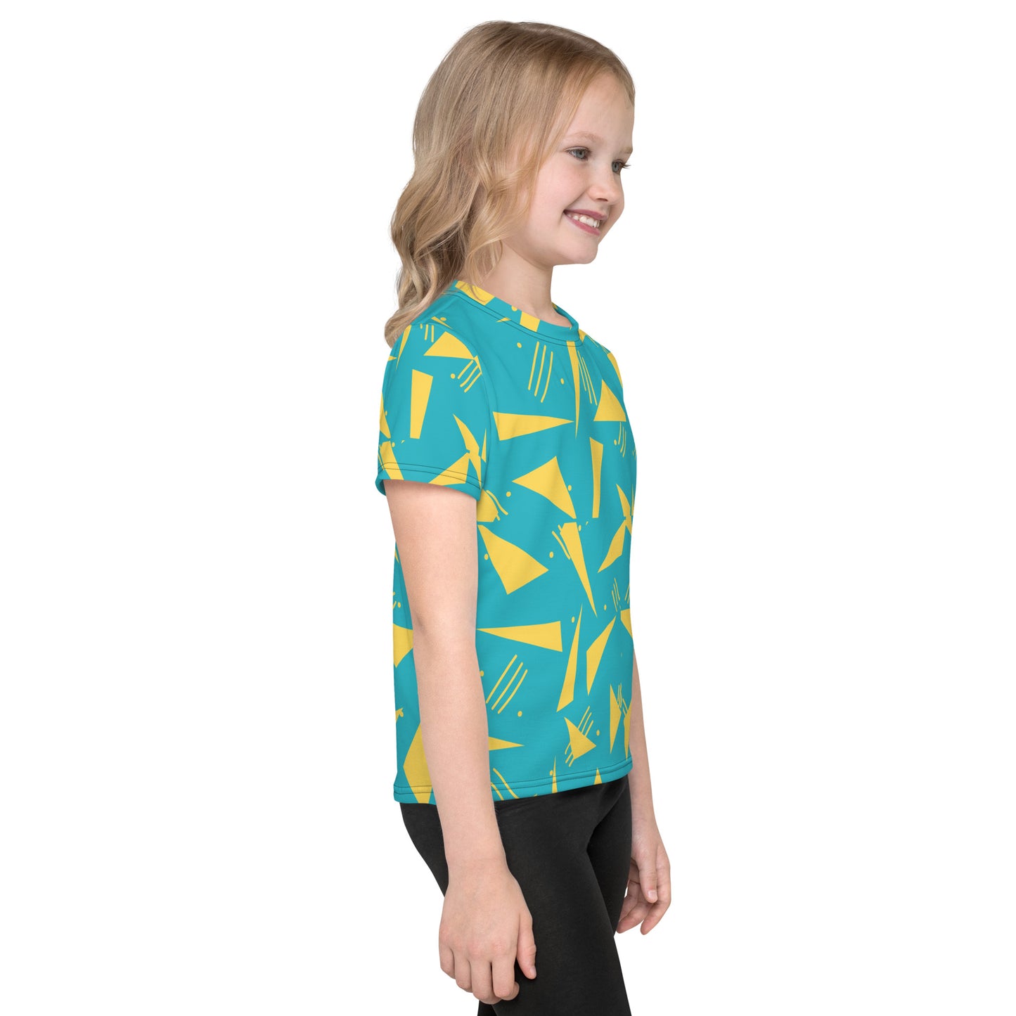 Kid's T-shirt Triangles - FLAKOUT