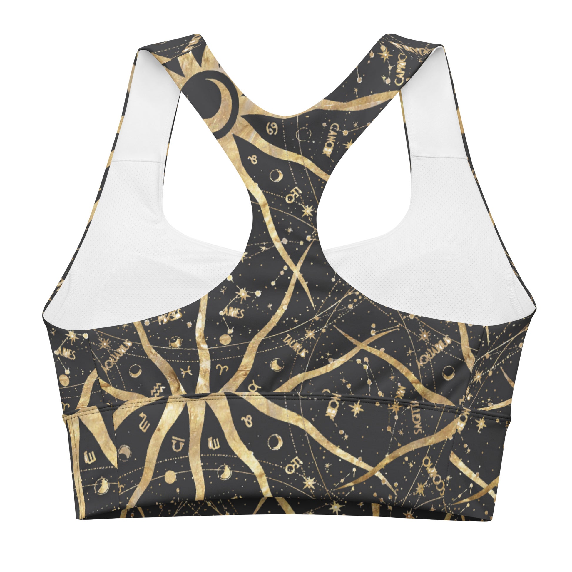 Women's Longline Sports Bra Ancient Sun - FLAKOUT